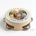 Tamburello Personalizzato 10cm con Foto, Logo o Dedica 🎶