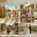 Puzzle Personalizzato con Foto e Dedica – Formato A4 o Cuore 🧩❤️