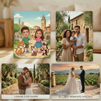 Puzzle Personalizzato con Foto e Dedica – Formato A4 o Cuore 🧩❤️