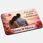 Tappetino Mouse Personalizzato con Foto e Testo