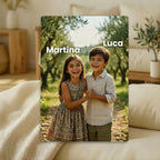 Puzzle Personalizzato con Foto e Dedica – Formato A4 o Cuore 🧩❤️