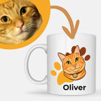 Tazza Personalizzata con il Tuo Animale in Versione Cartoon